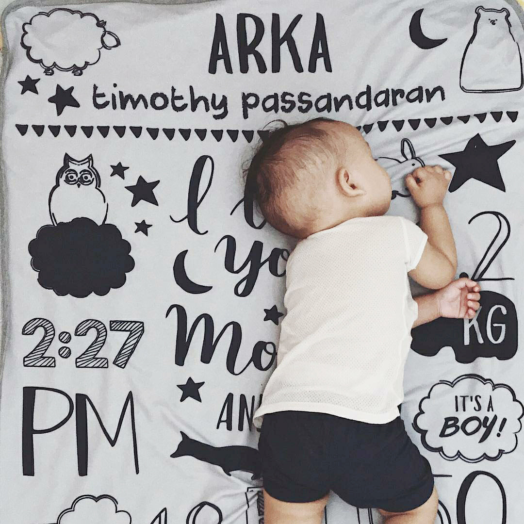 Maison Elmesa Baby Blanket - Moon Series