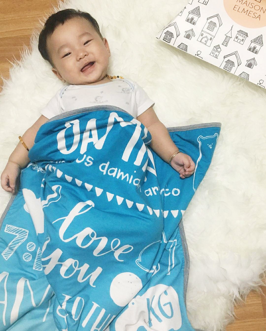 Maison Elmesa Baby Blanket - Moon Series