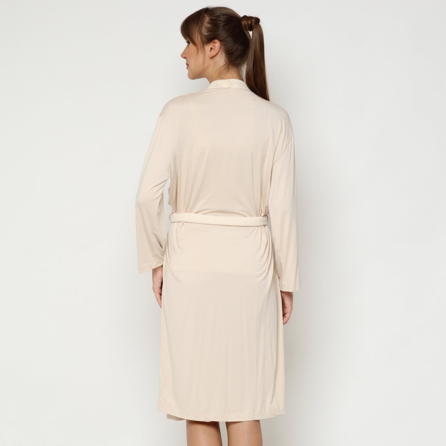 Maison Elmesa Nursing Robe - Beige