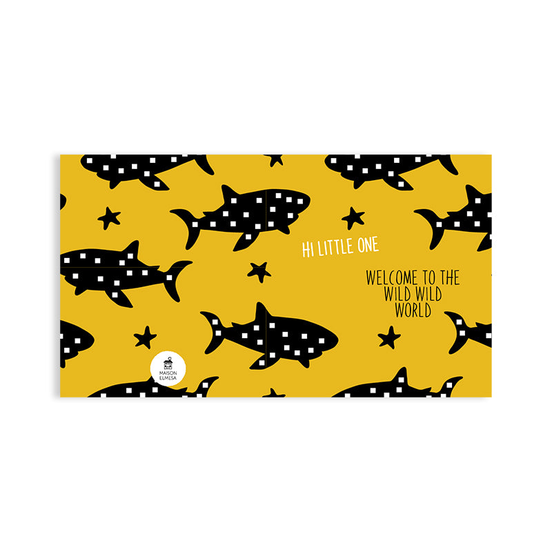 Maison Elmesa Greeting Card - Sharks