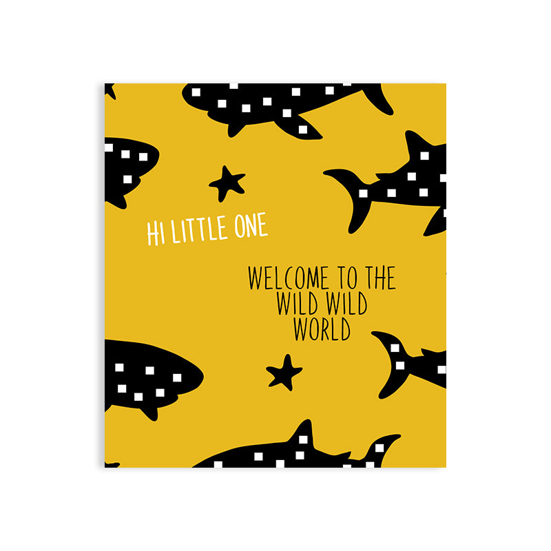 Maison Elmesa Greeting Card - Sharks