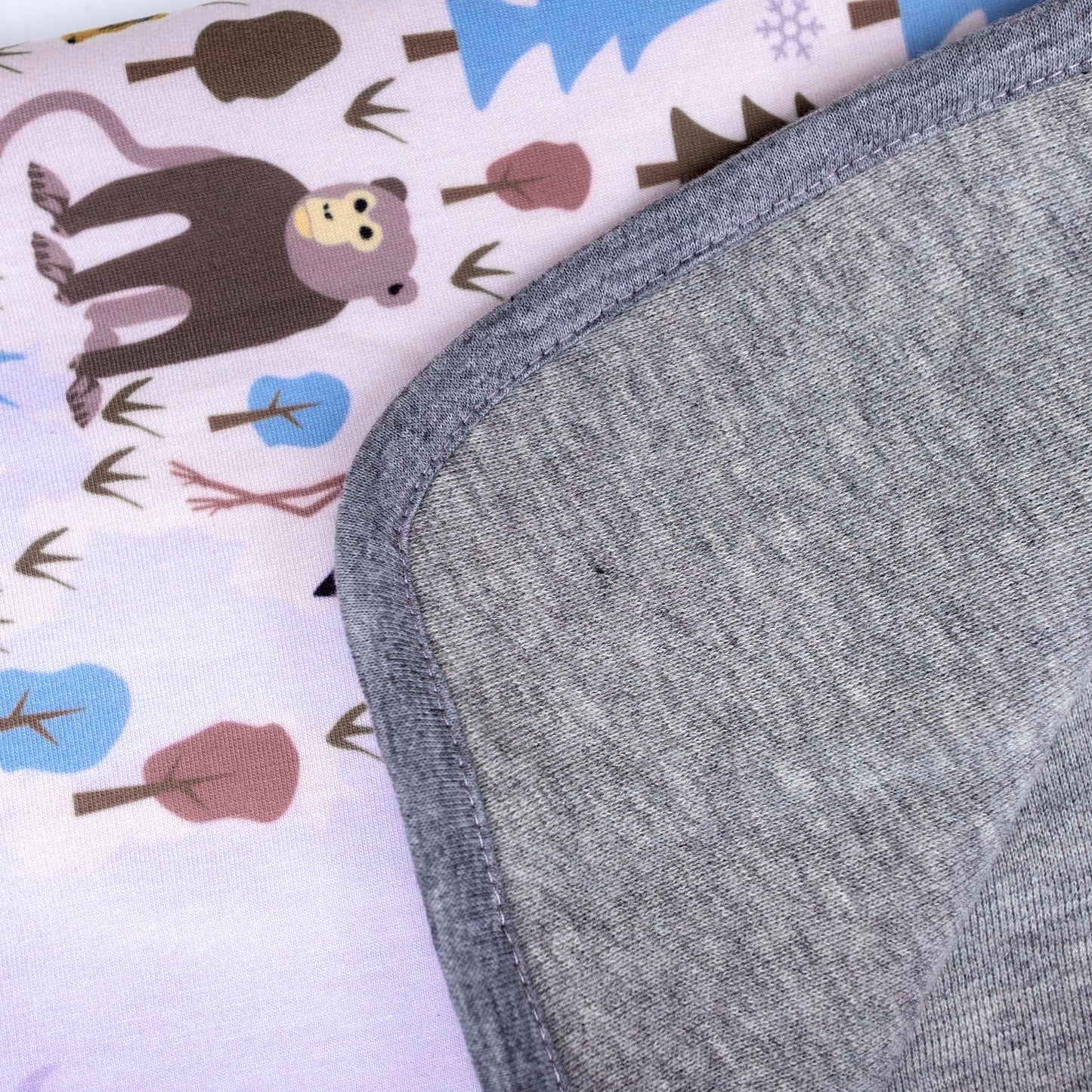 Maison Elmesa Baby Blanket - Animaps Pale Orchid