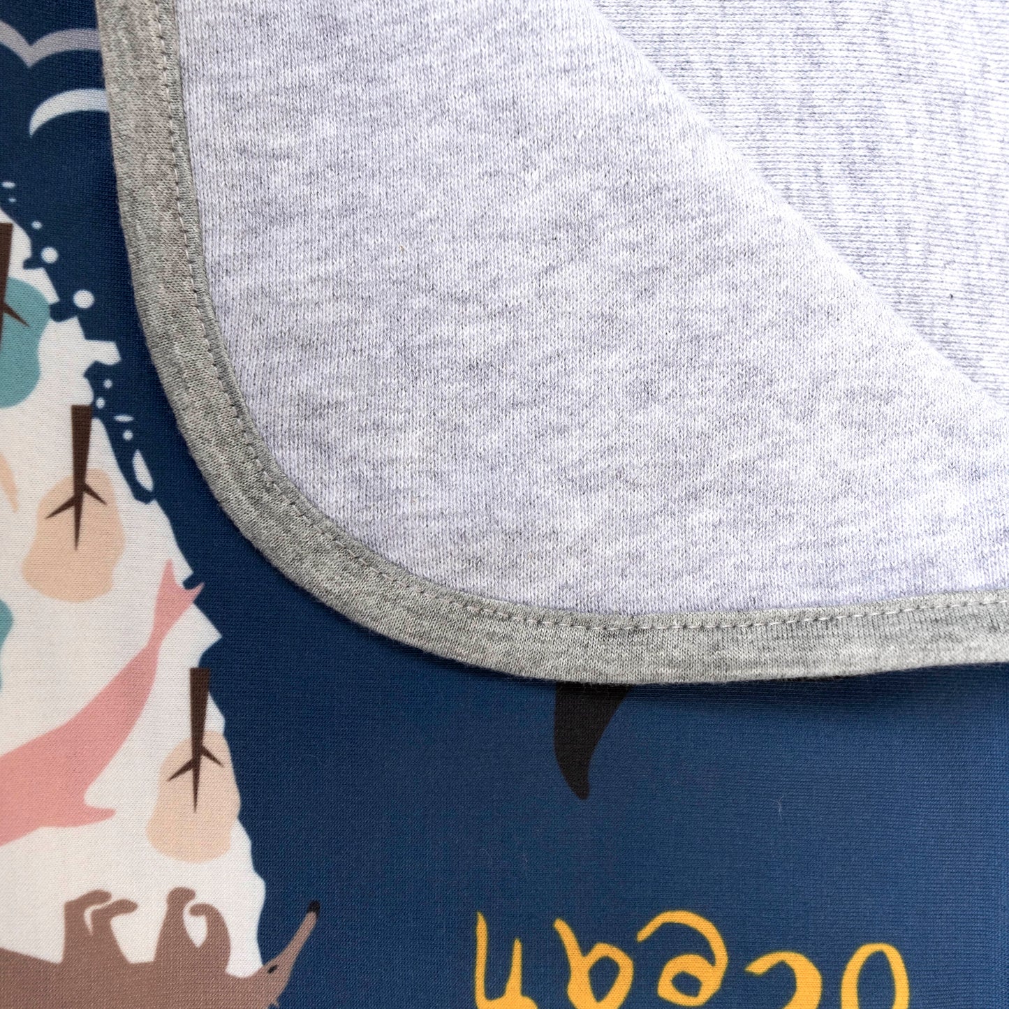 Maison Elmesa Baby Blanket - Animaps Navy