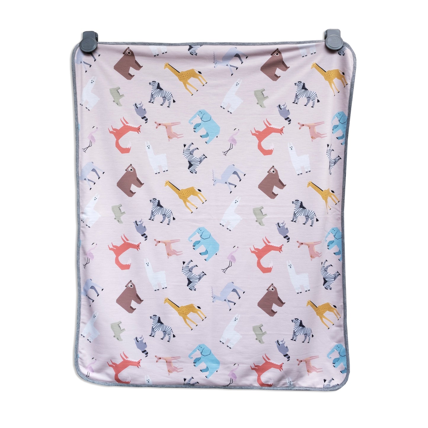 Maison Elmesa Baby Blanket - Animoto Pink