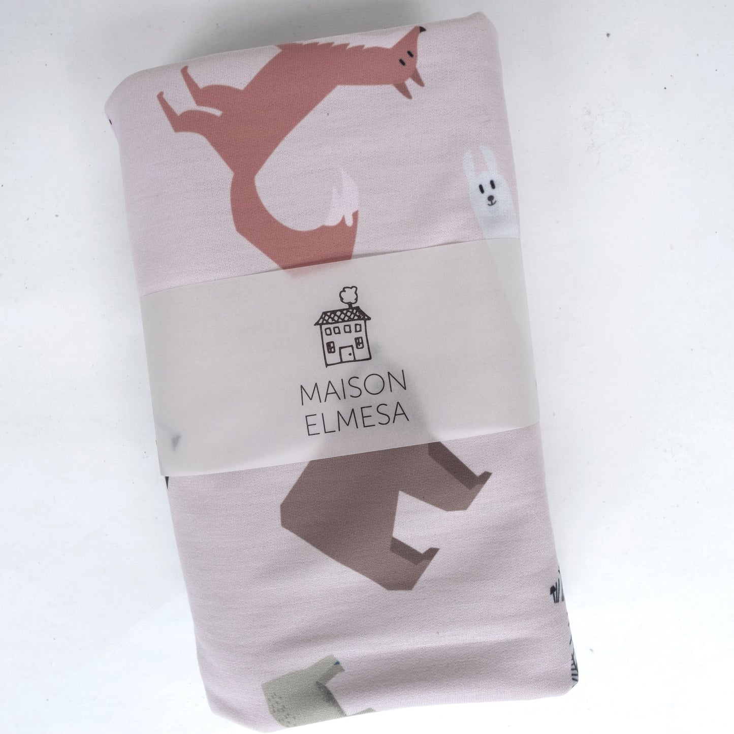 Maison Elmesa Baby Blanket - Animoto Pink