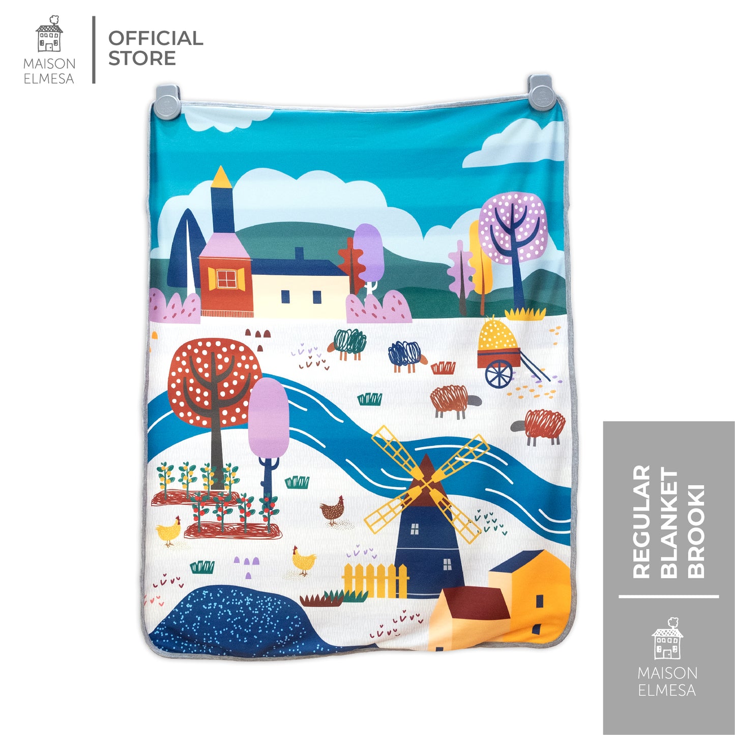 Maison Elmesa Baby Blanket - Brooki