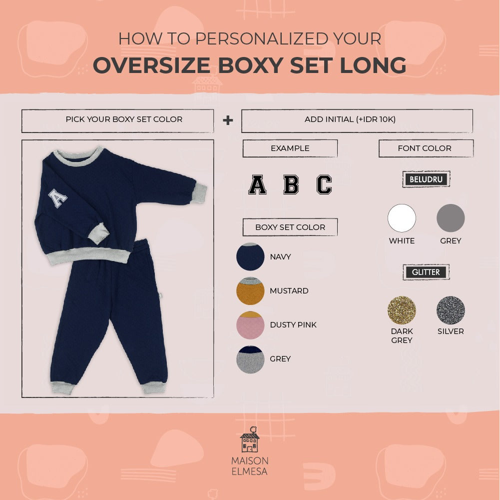 Maison Elmesa - Oversize Boxy Set Long