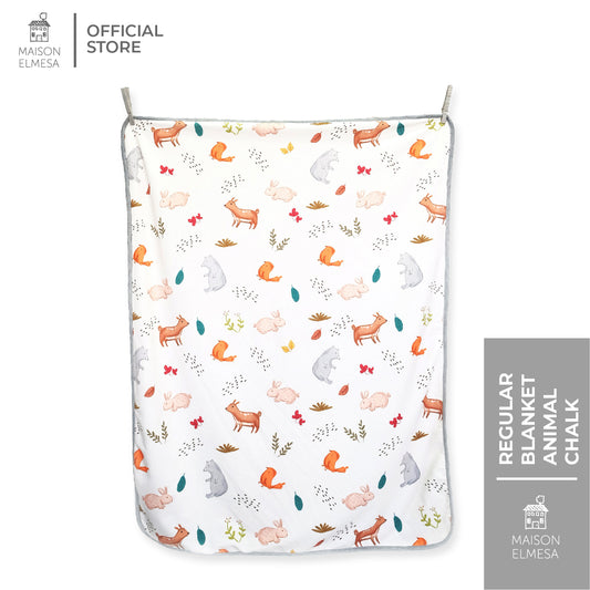 Maison Elmesa Baby Blanket - Animal Chalk