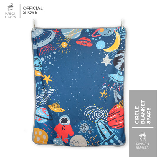 Maison Elmesa Baby Blanket - Space Circle