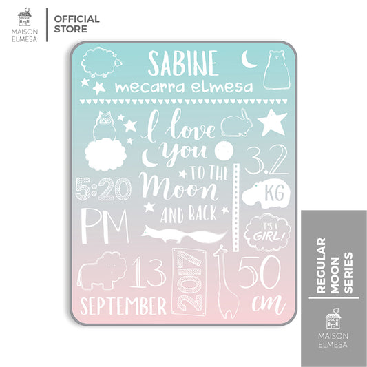 Maison Elmesa Baby Blanket - Moon Series