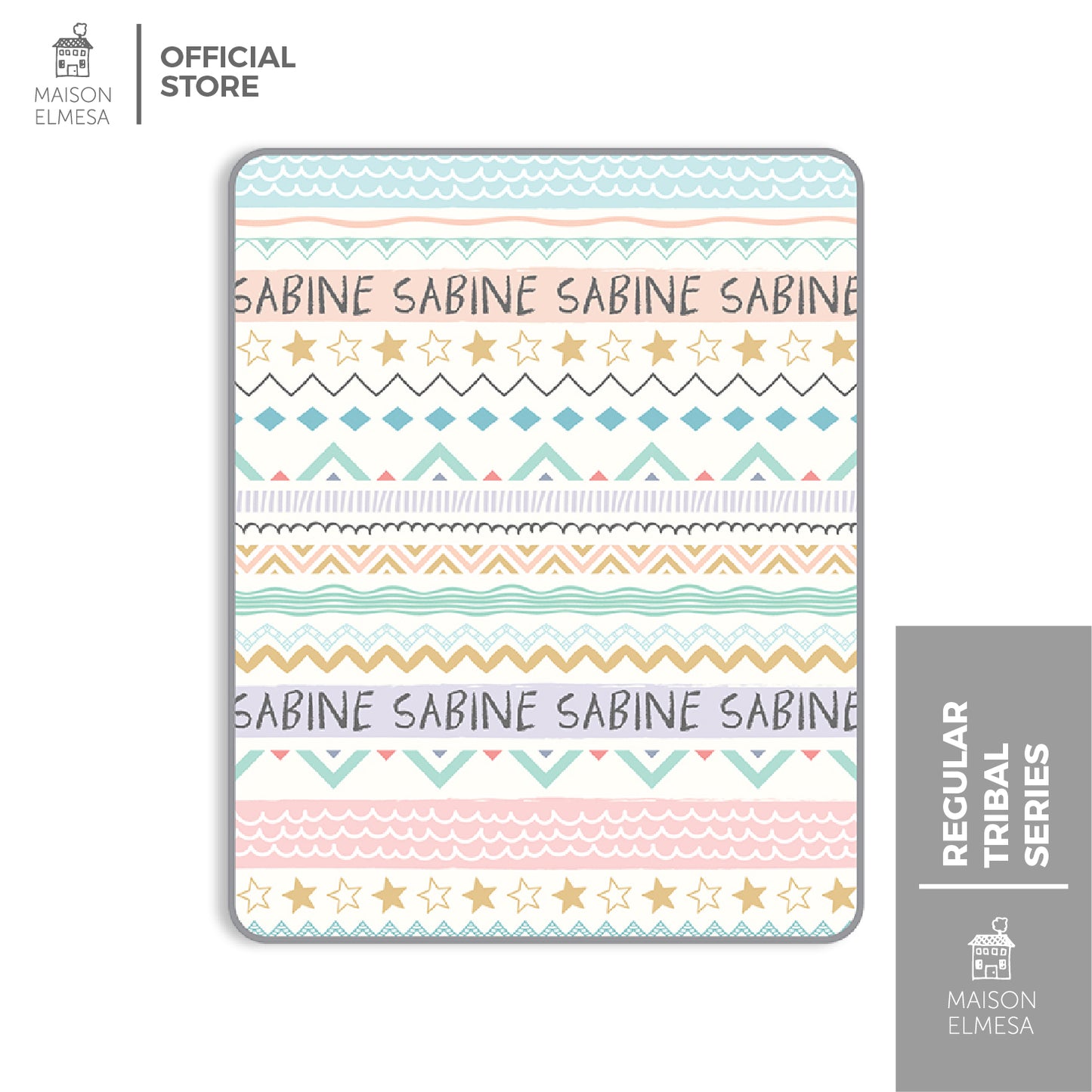Maison Elmesa Baby Blanket - Tribal Series