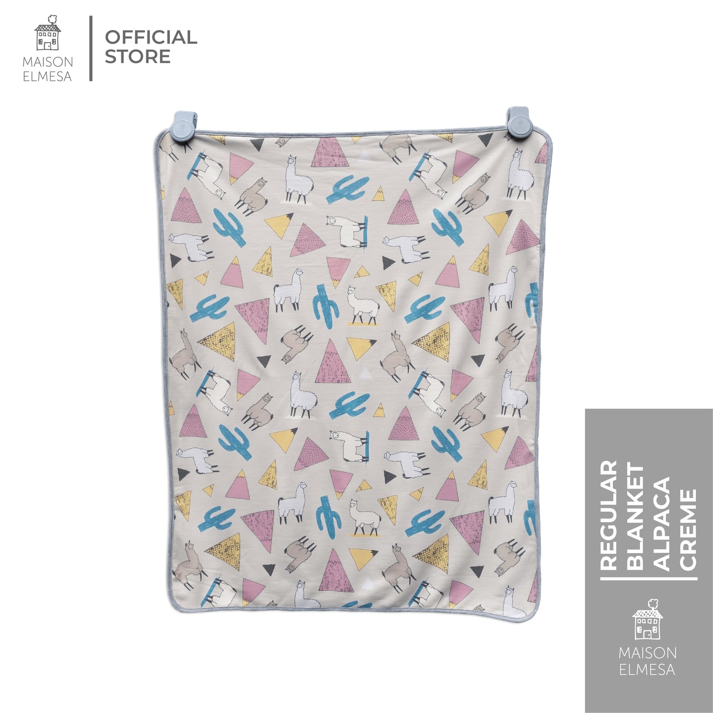 Maison Elmesa Baby Blanket - Alpaca Creme