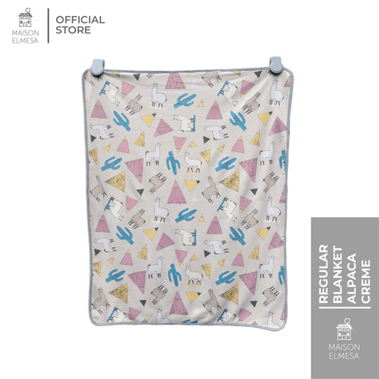 Maison Elmesa Baby Blanket - Alpaca Creme