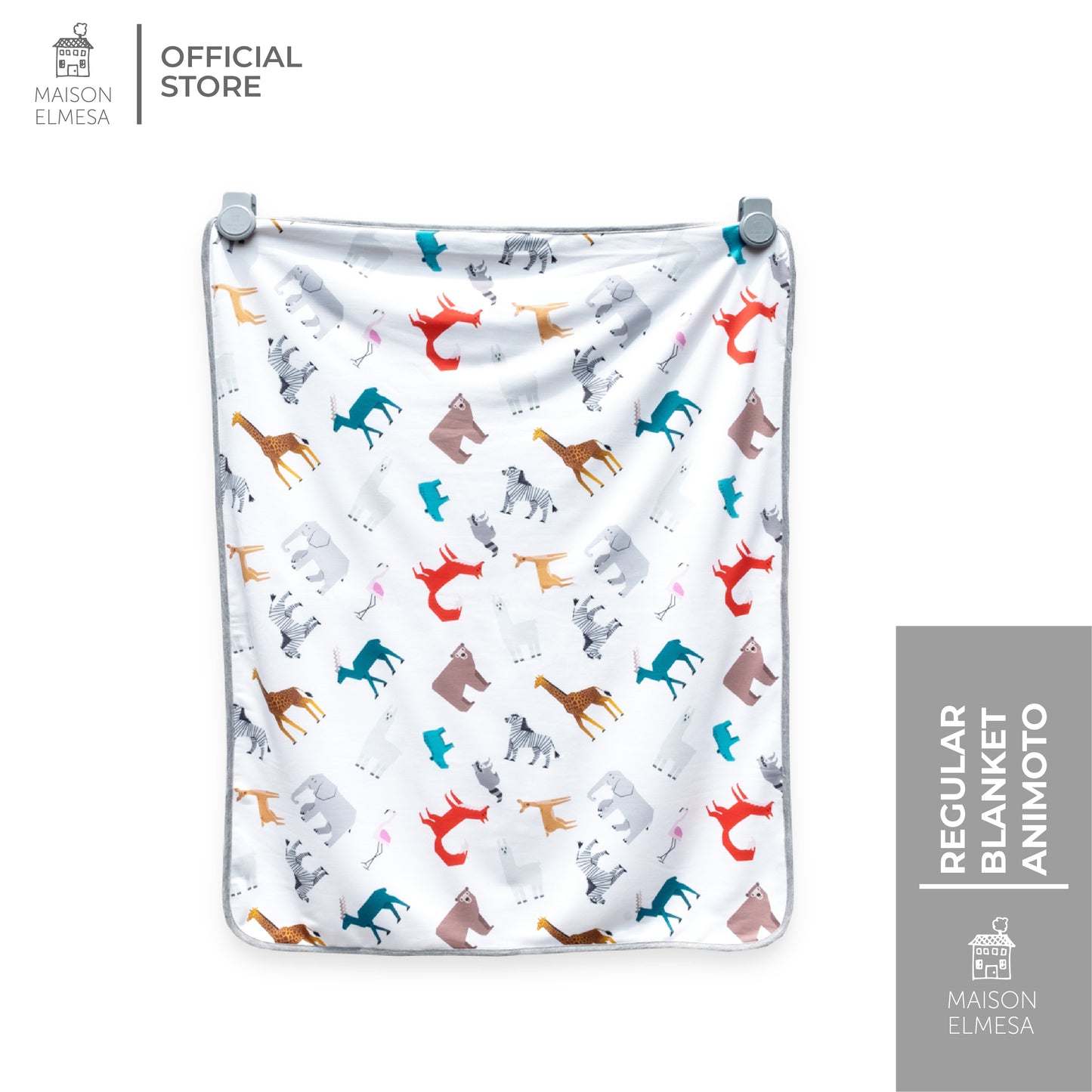 Maison Elmesa Baby Blanket - Animoto