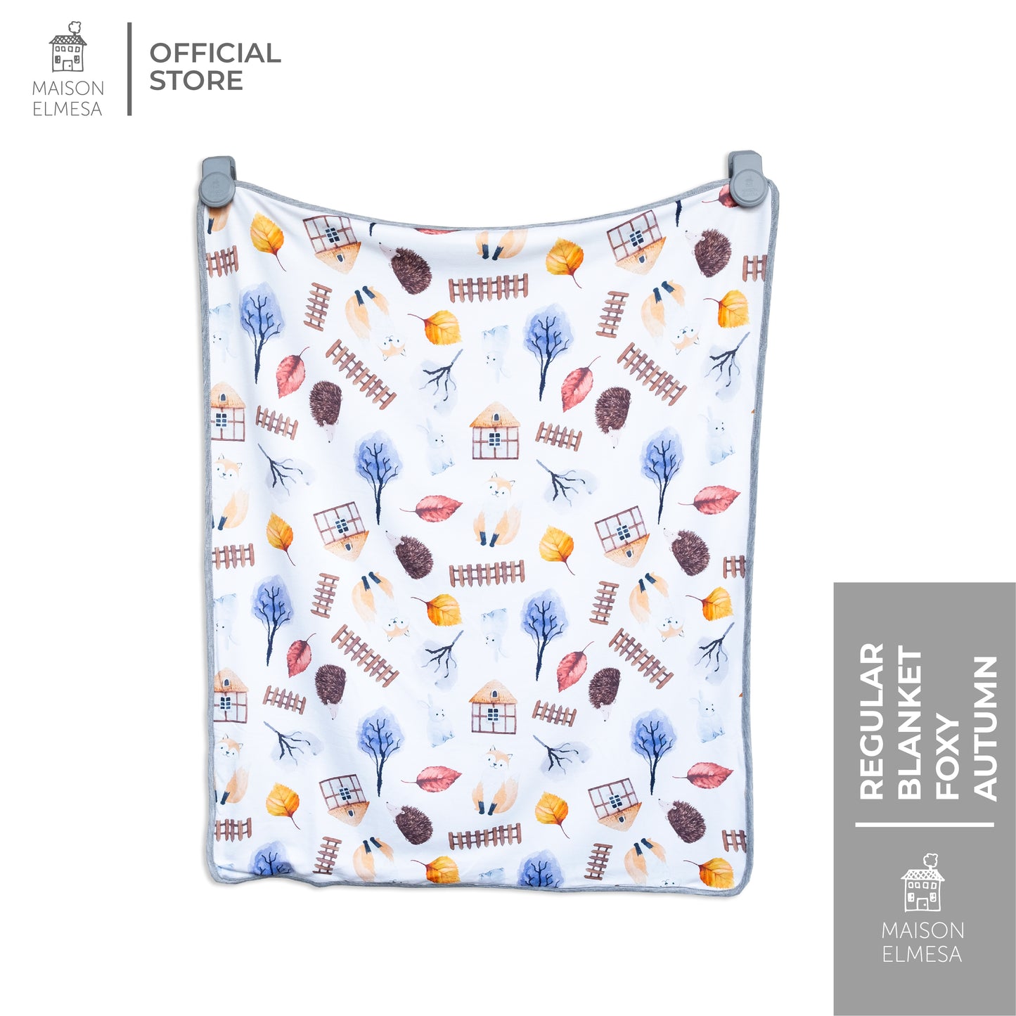 Maison Elmesa Baby Blanket - Foxy Autumn