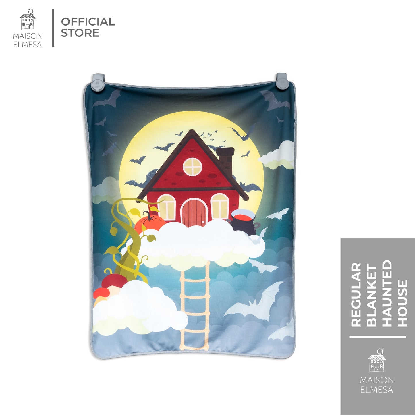 Maison Elmesa Baby Blanket - Haunted House