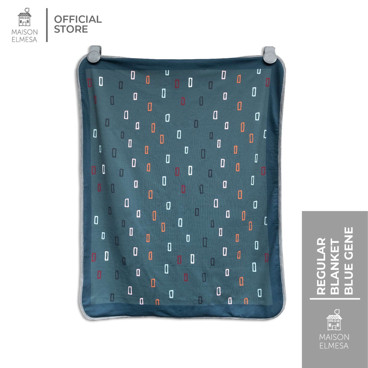 Maison Elmesa Baby Blanket - Blue Gene