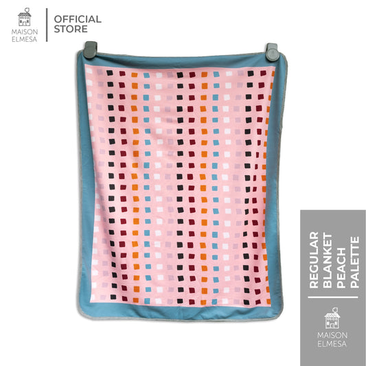 Maison Elmesa Baby Blanket - Peach Palette