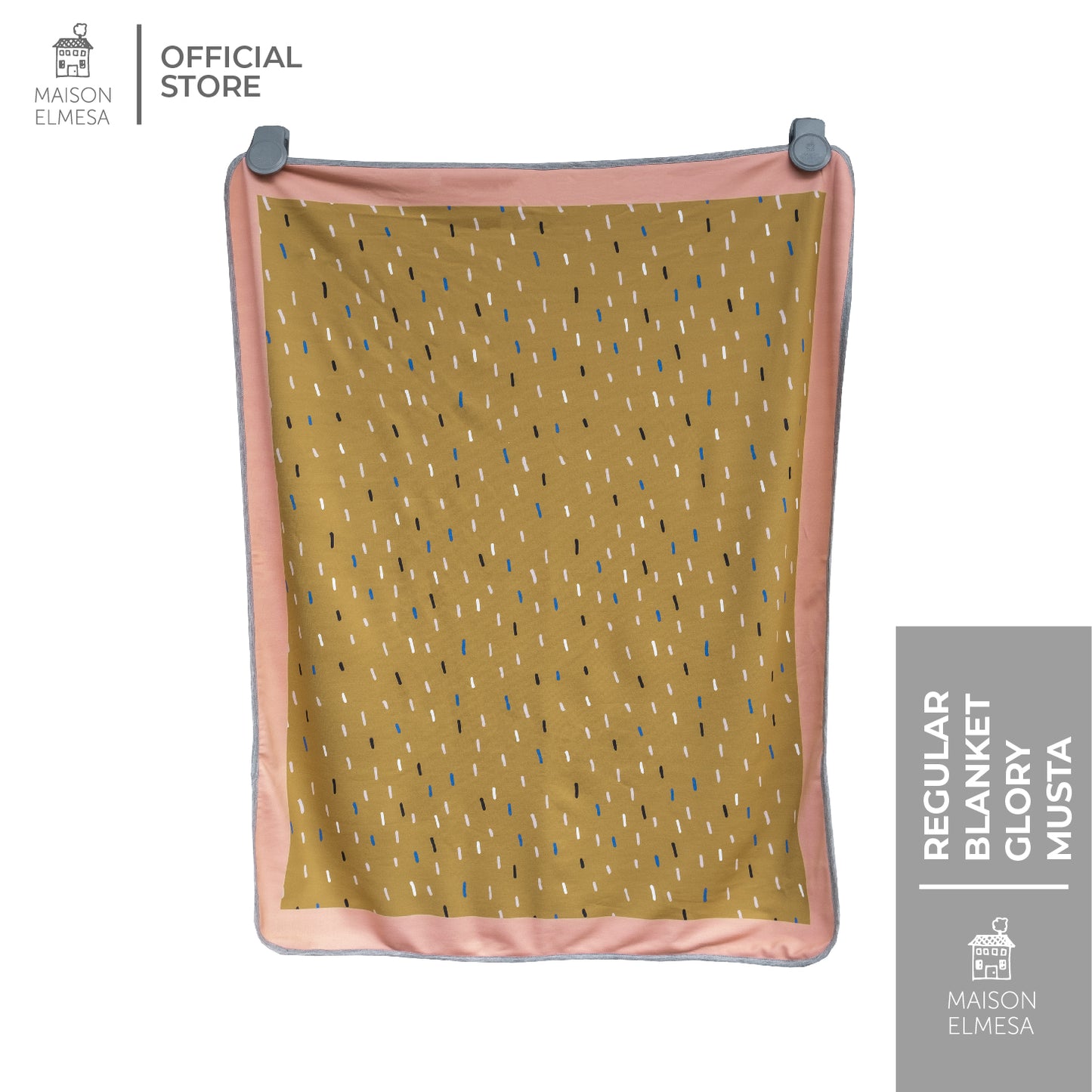 Maison Elmesa Baby Blanket - Glory Musta
