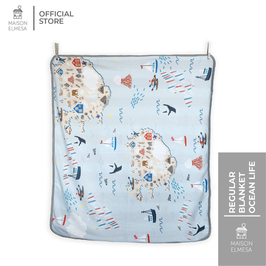 Maison Elmesa Baby Blanket - Oceanlife