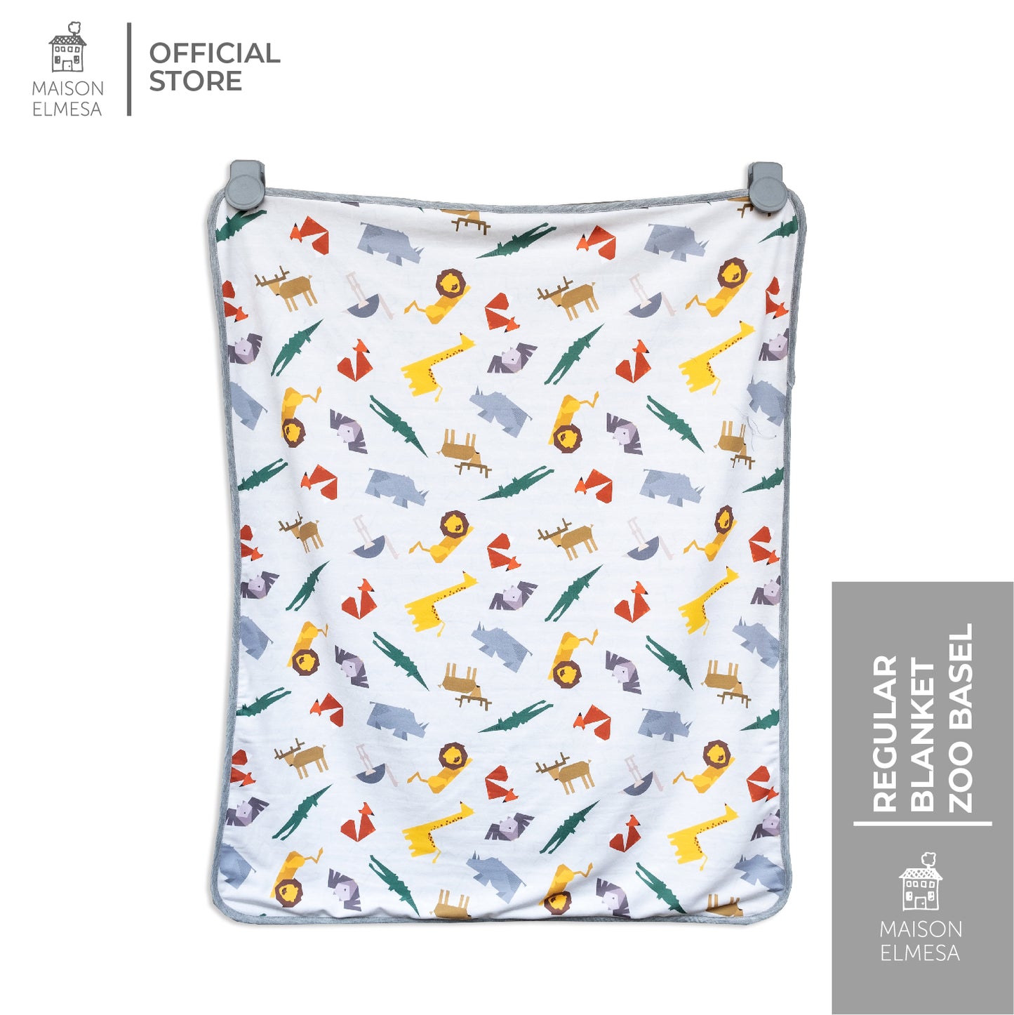 Maison Elmesa Baby Blanket - Zoo Basel