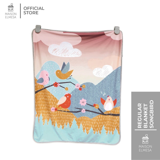 Maison Elmesa Baby Blanket - Songbird