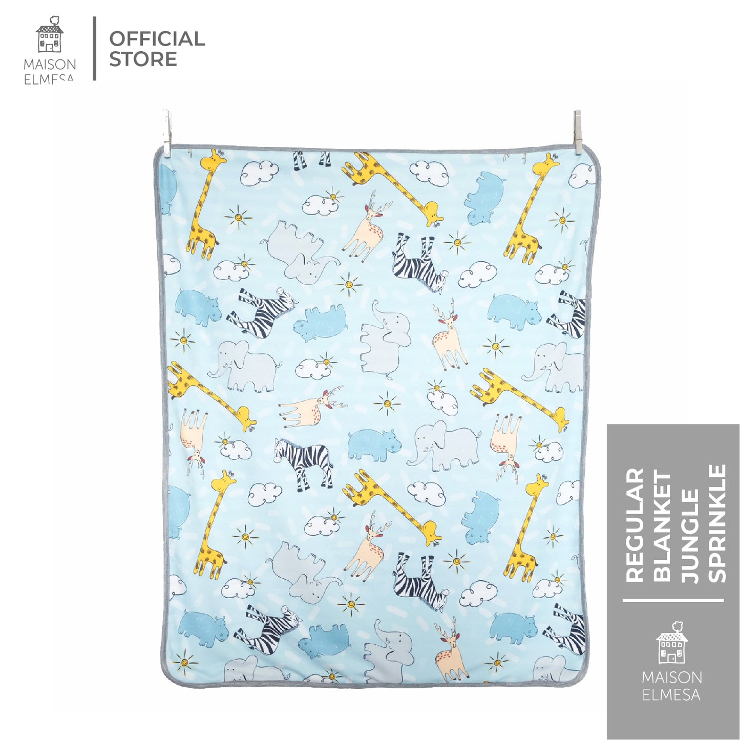Maison Elmesa Baby Blanket - Sprinkle Jungle