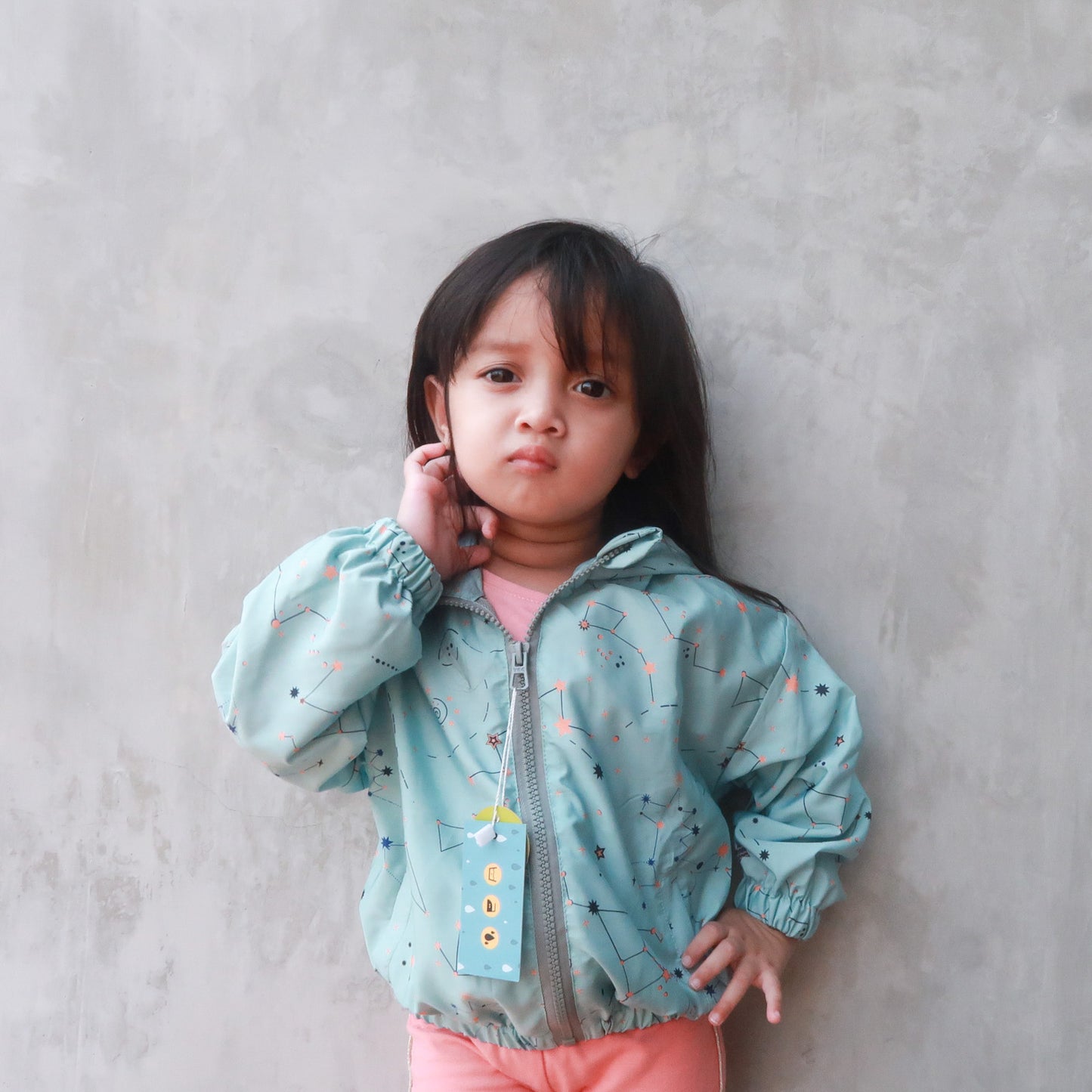 Maison Elmesa Playhoodie - Unicorn Consta Mint