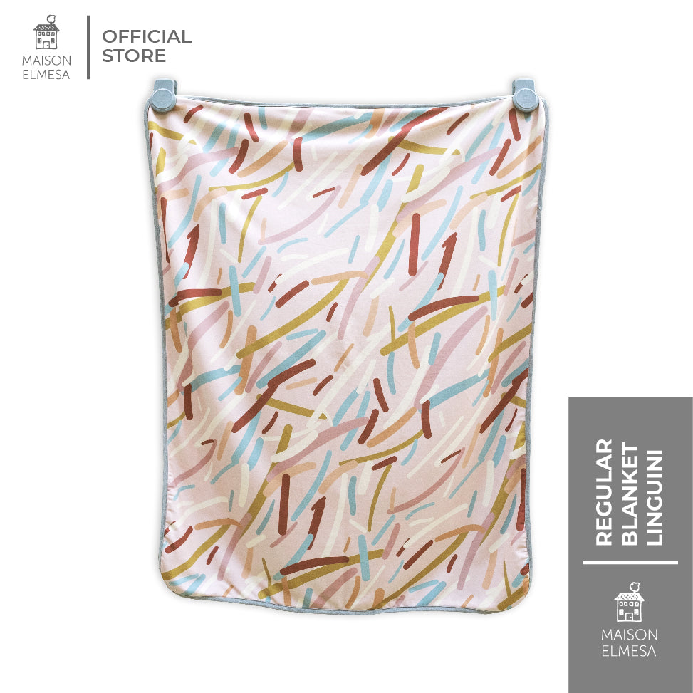 Maison Elmesa Baby Blanket - Linguini Dusty