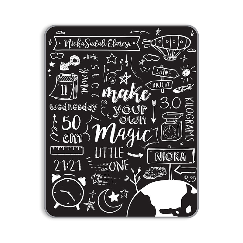 Maison Elmesa Baby Blanket - Doodles Series
