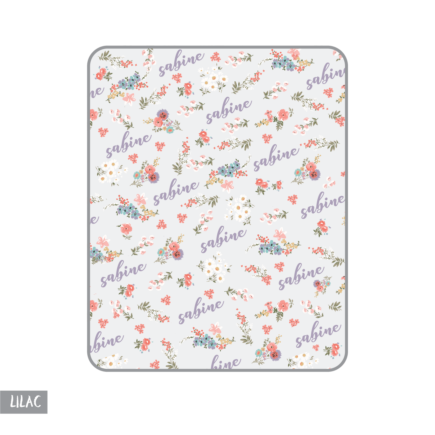 Maison Elmesa Baby Blanket - Floral Series