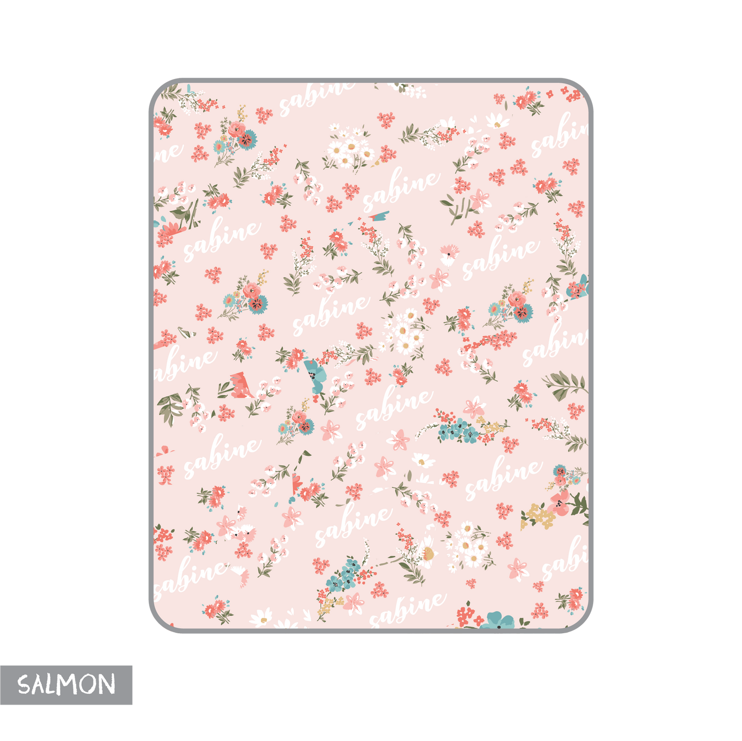 Maison Elmesa Baby Blanket - Floral Series
