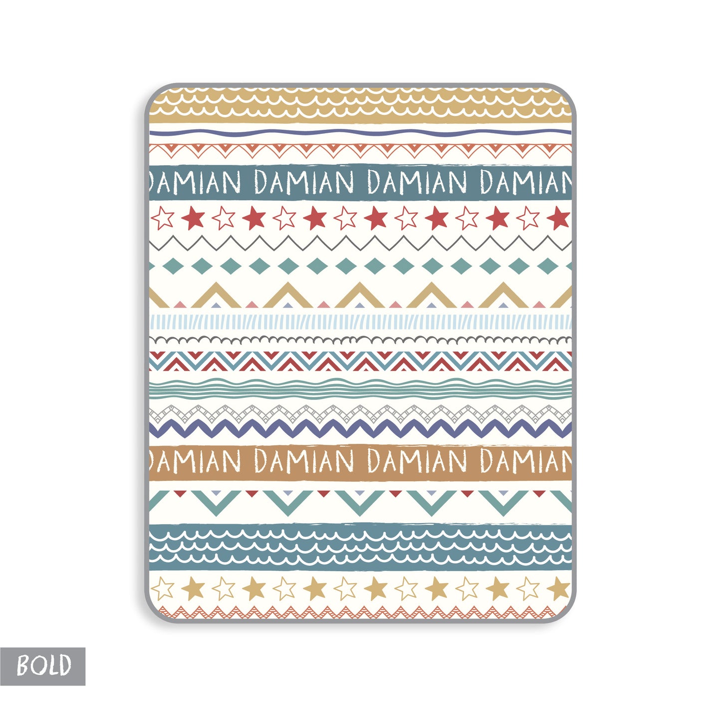 Maison Elmesa Baby Blanket - Tribal Series
