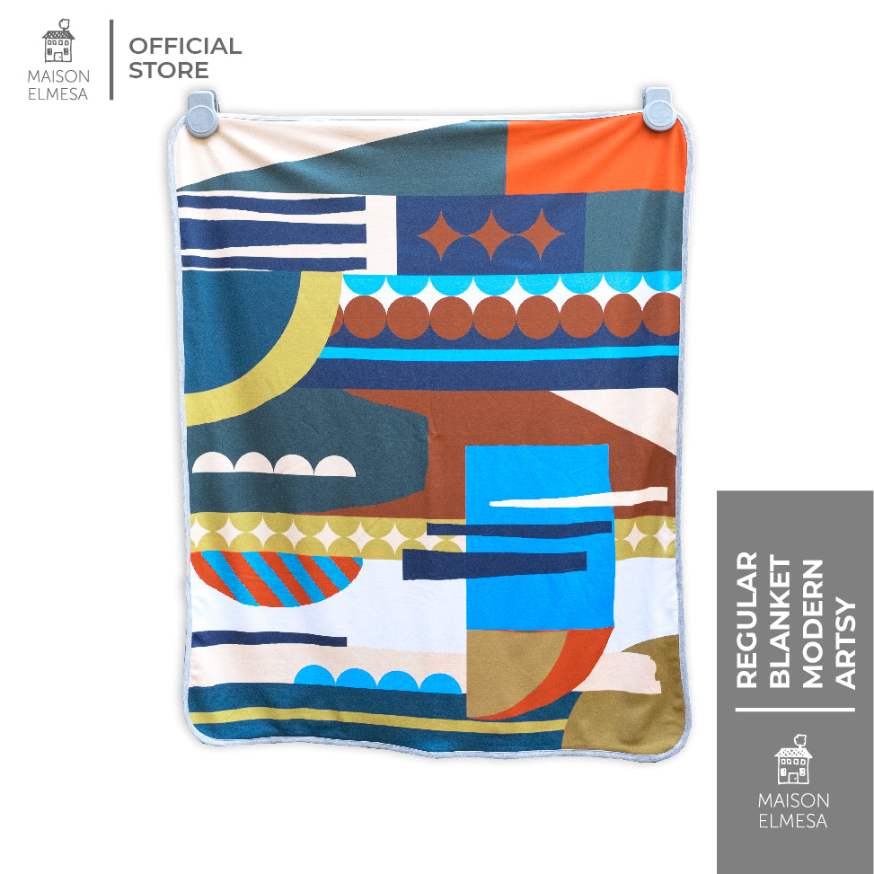 Maison Elmesa Baby Blanket - Modern Artsy