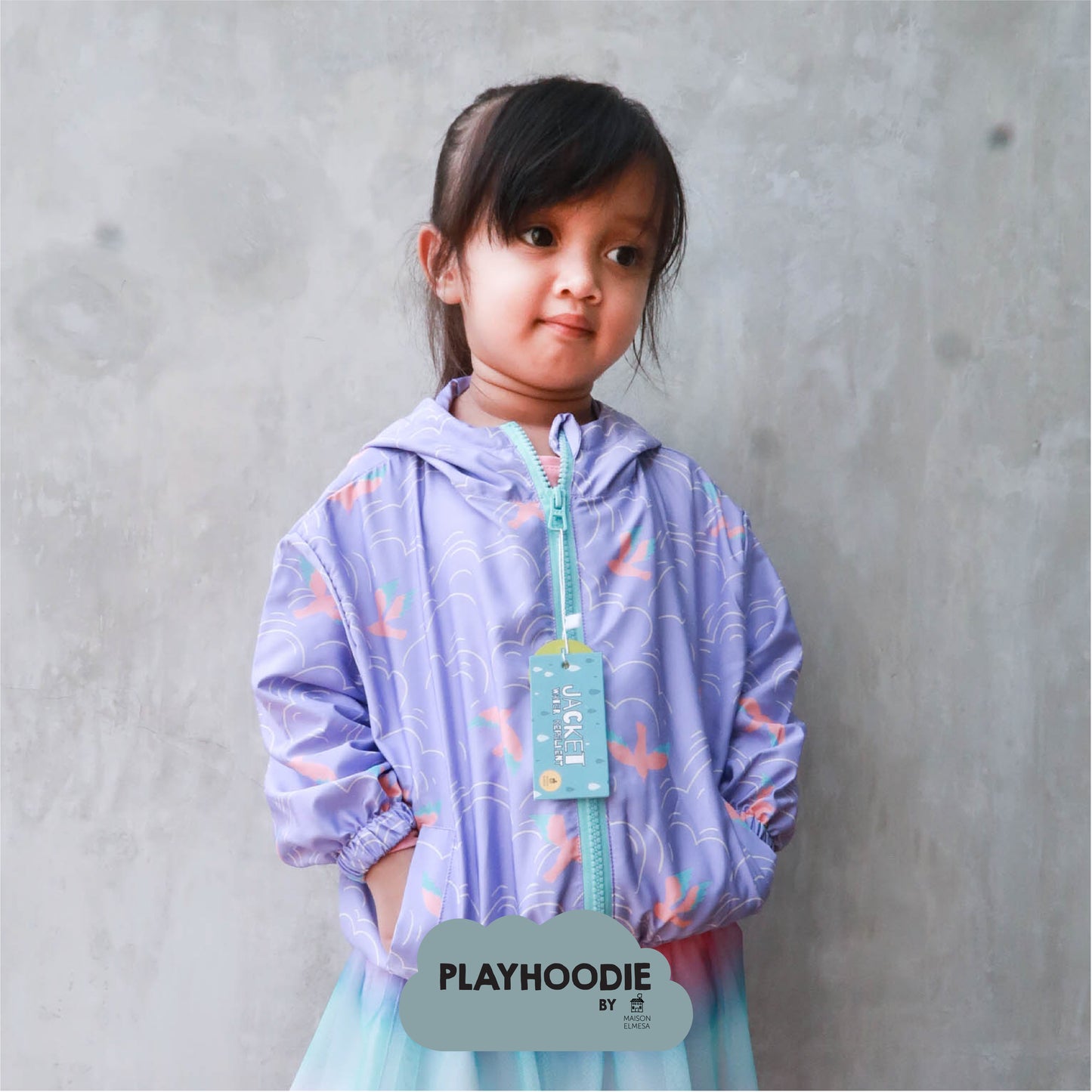 Maison Elmesa Playhoodie - Cirro Lilac