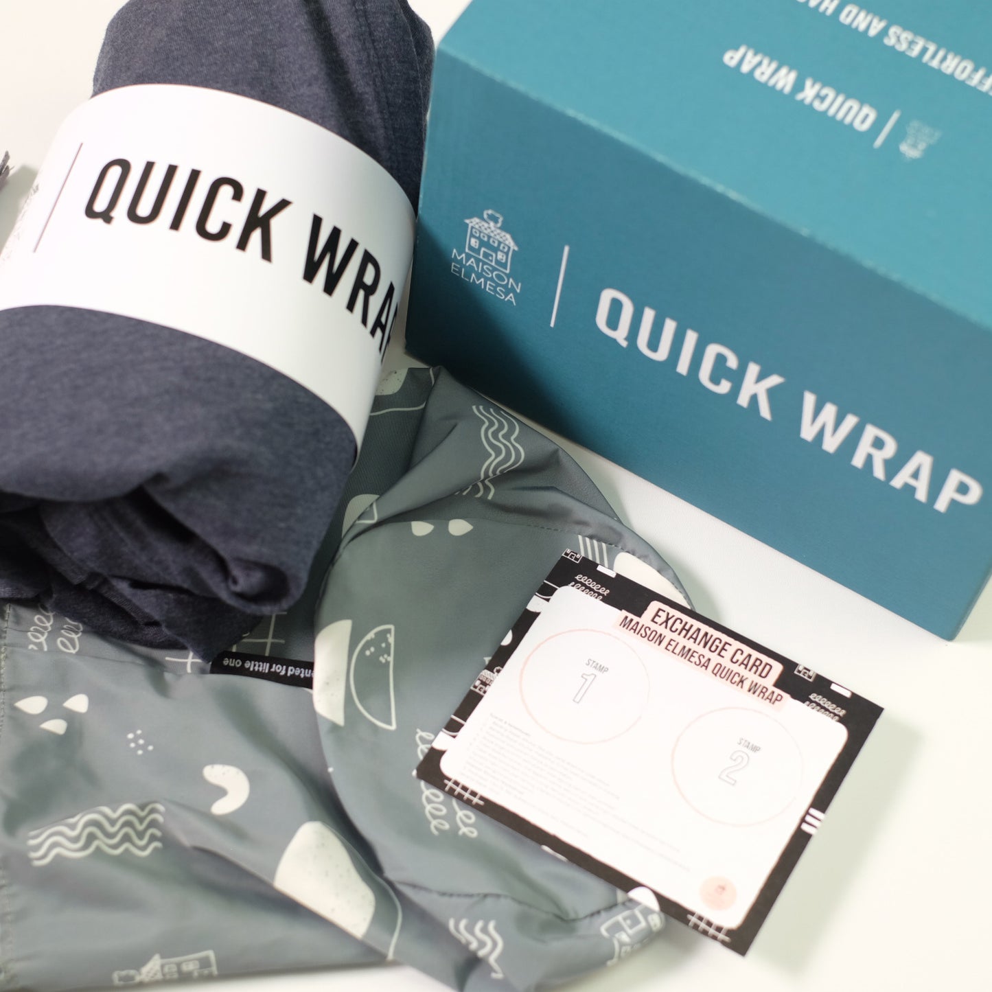 Maison Elmesa Quick Wrap - Denim