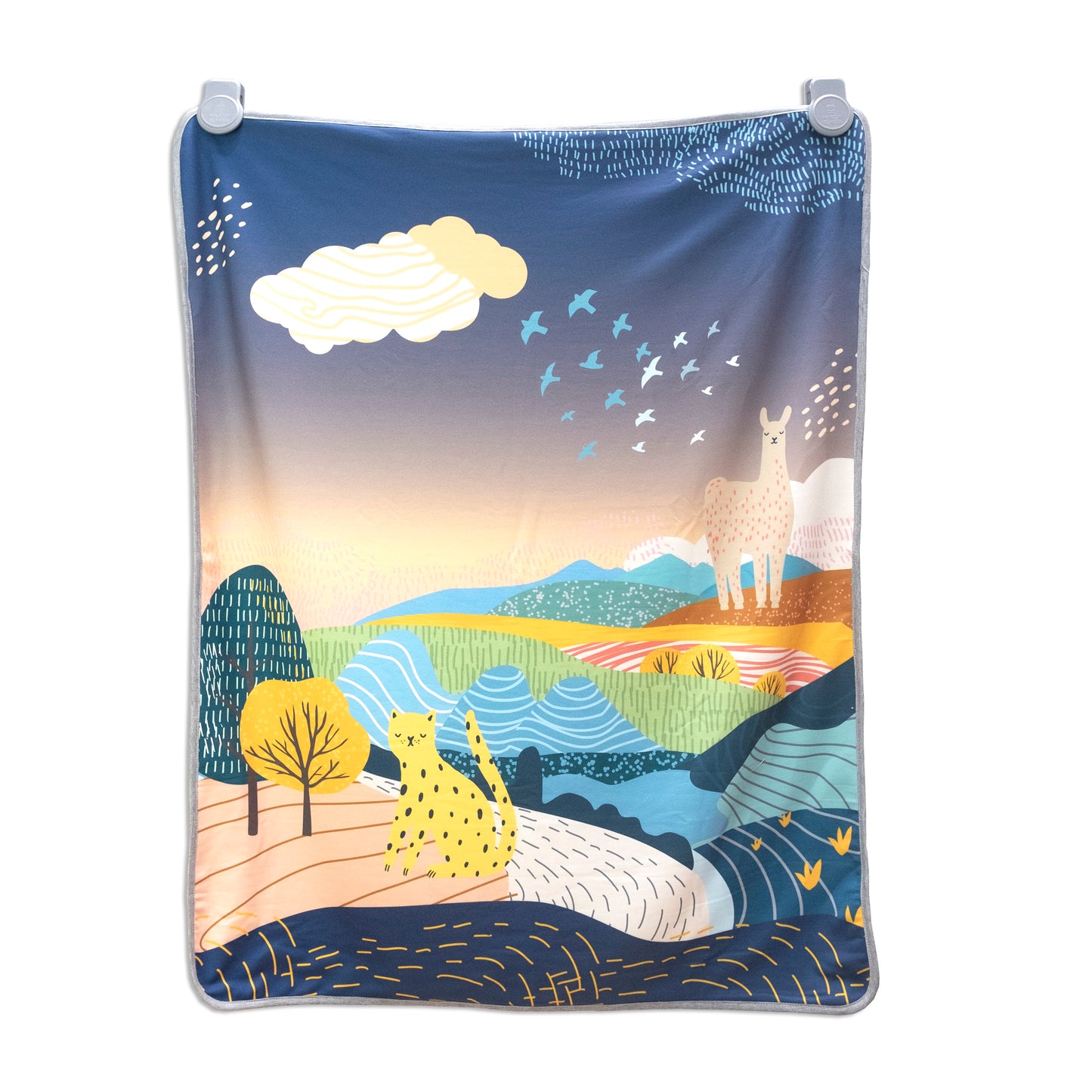 Maison Elmesa Baby Blanket - Sunset Meadow