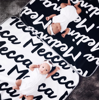 Maison Elmesa Baby Blanket - Mono Series