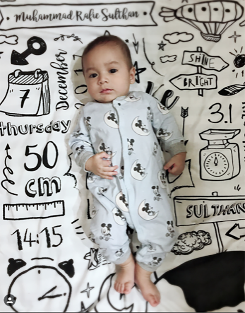Maison Elmesa Baby Blanket - Doodles Series