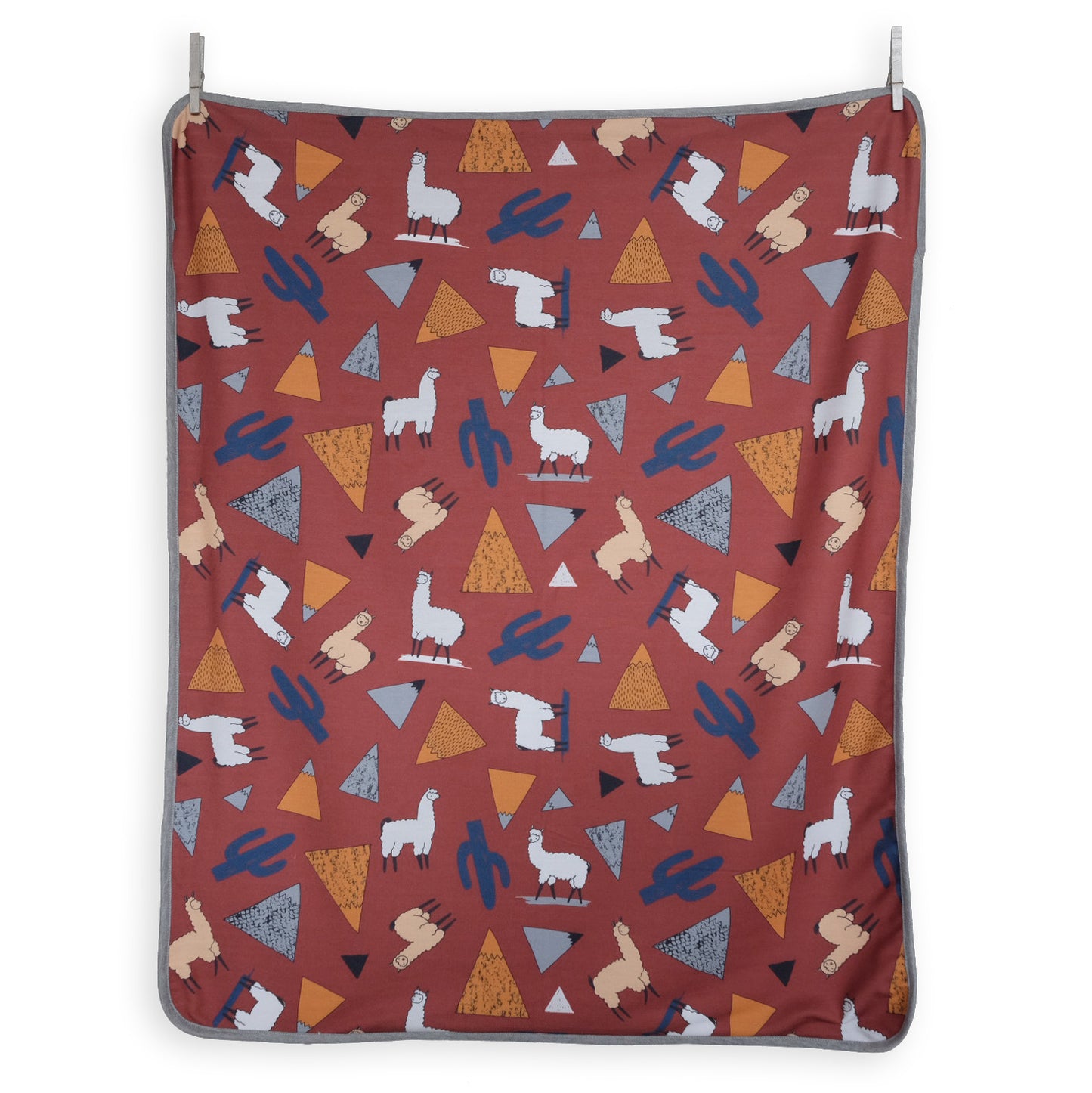 Maison Elmesa Baby Blanket - Alpaca Dark Terra