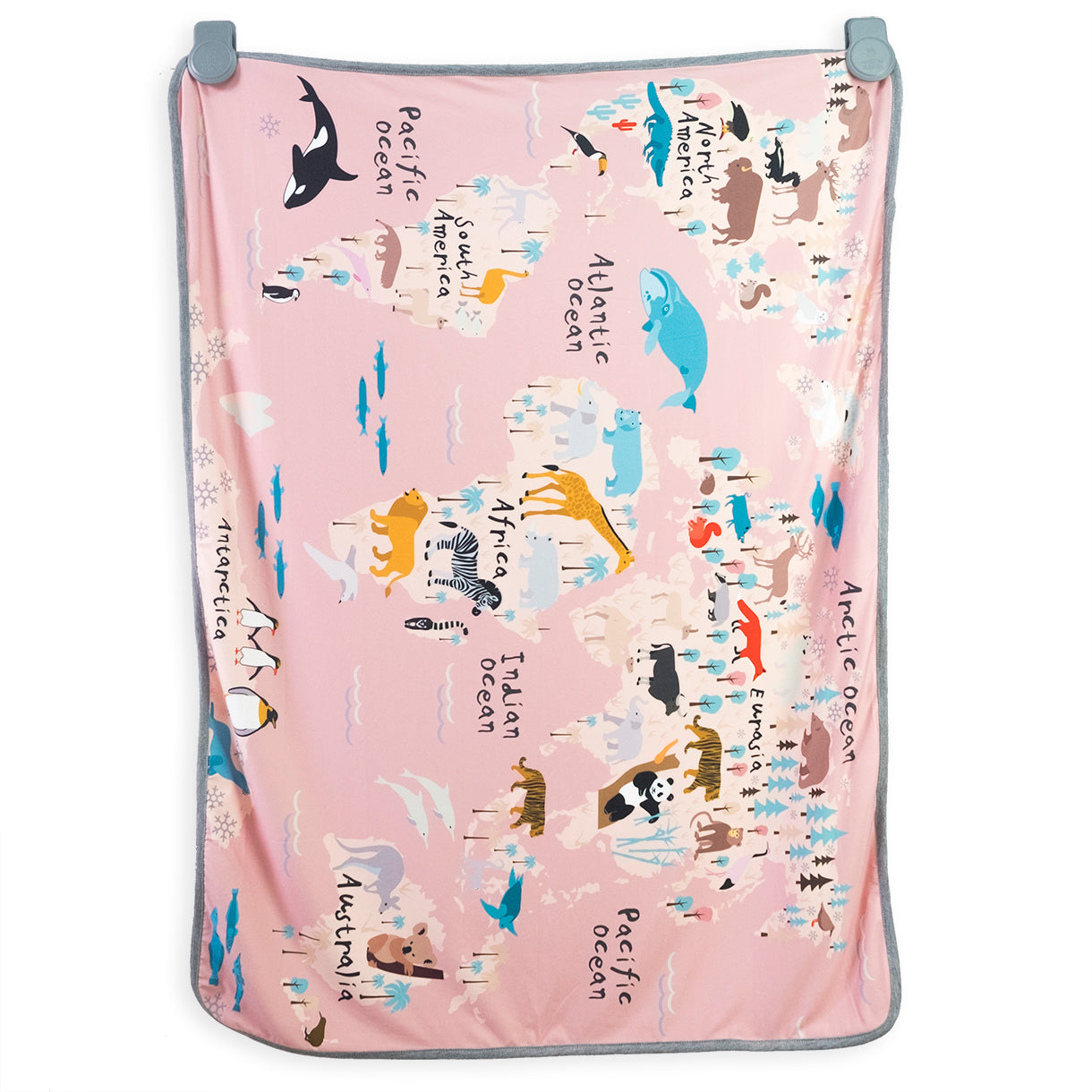 Maison Elmesa Baby Blanket - Animaps Pink