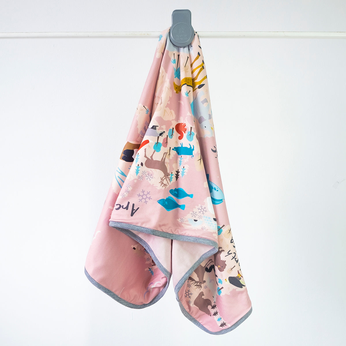 Maison Elmesa Baby Blanket - Animaps Pink