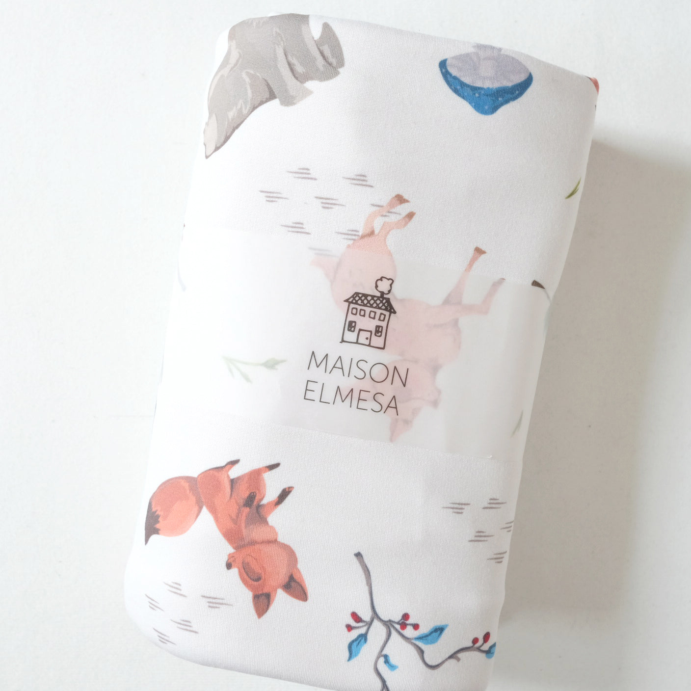 Maison Elmesa Baby Blanket - Animoto Woodland