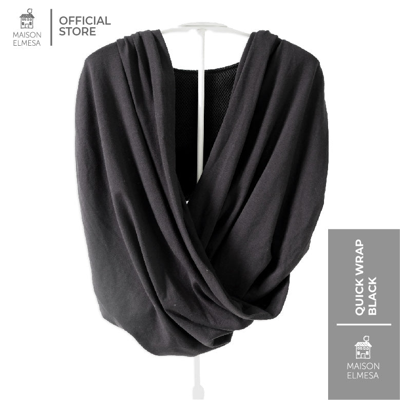 Maison Elmesa Quick Wrap - Black