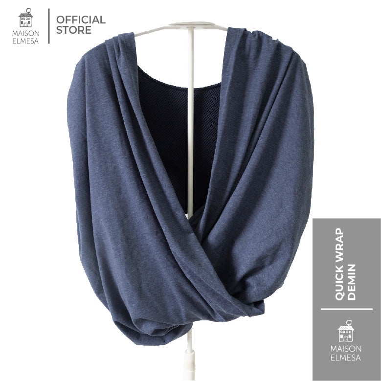 Maison Elmesa Quick Wrap - Denim