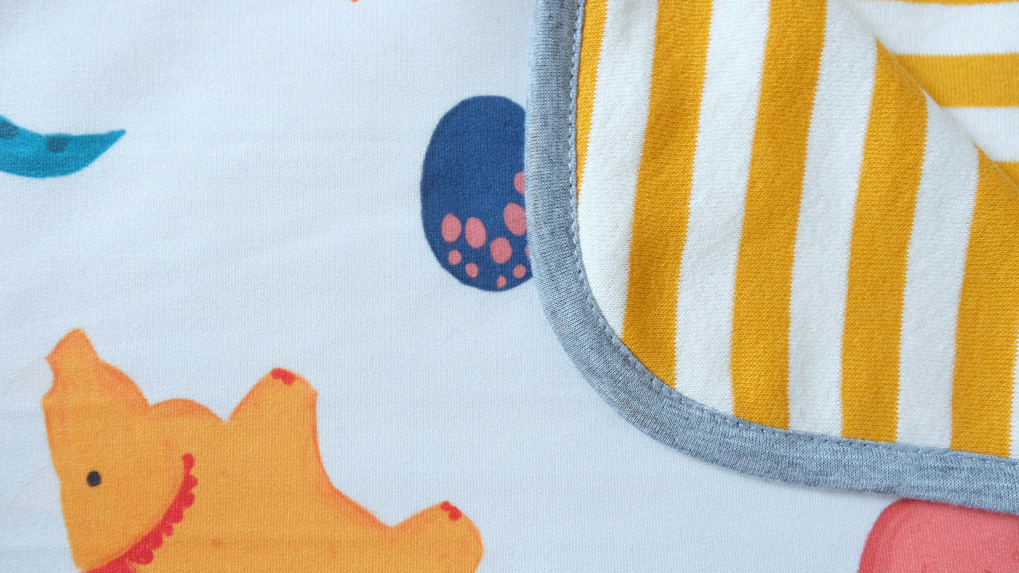 Maison Elmesa Baby Blanket - Dino Color