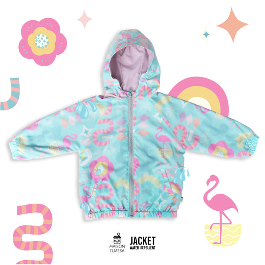 Maison Elmesa Jacket Water Repellent - Summer Aqua