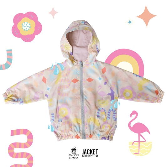 Maison Elmesa Jacket Water Repellent - Summer Creme