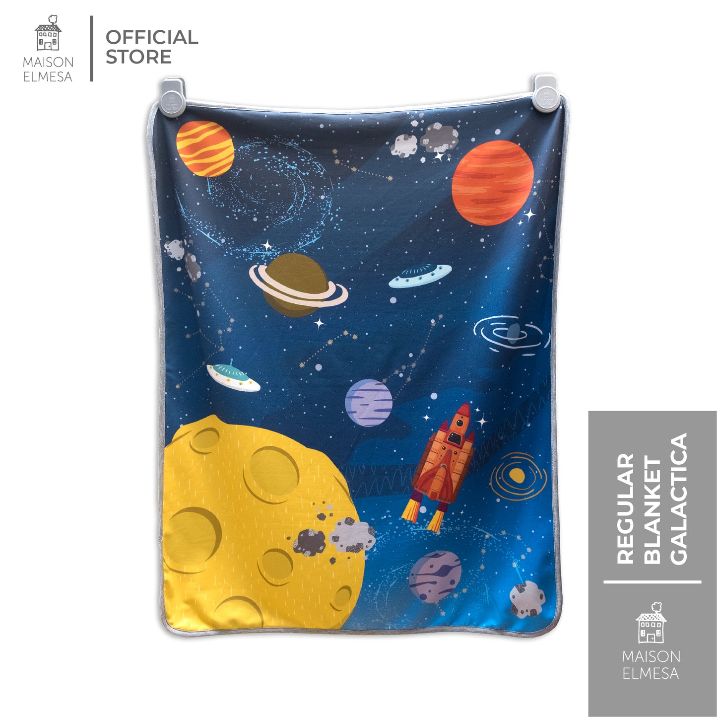 Maison Elmesa Baby Blanket - Galactica