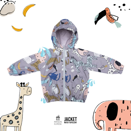 Maison Elmesa Jacket Water Repellent - Safari Lilac